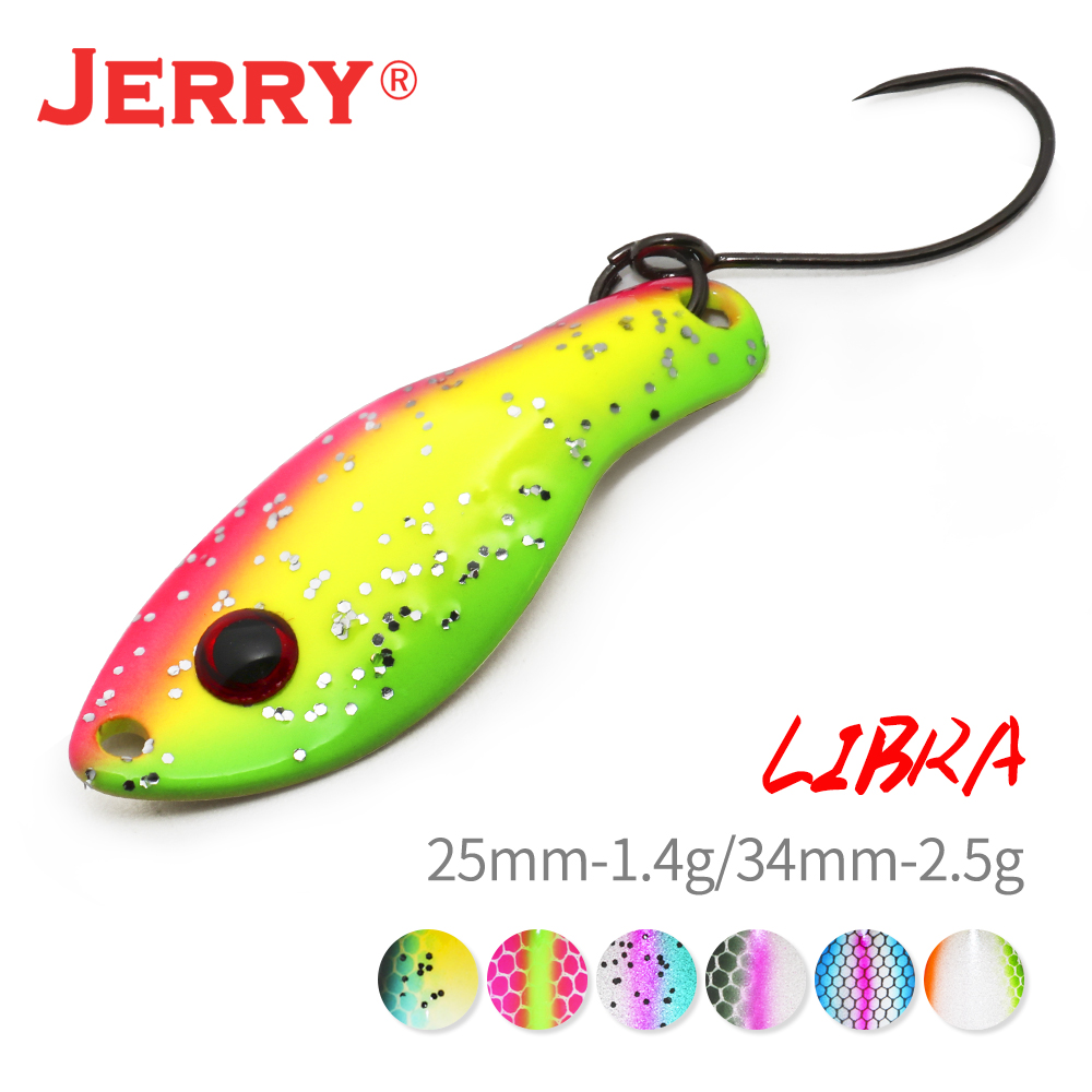 Quality Fishing Equipment - Jerry Libra Micro Fishing Spoon Lures