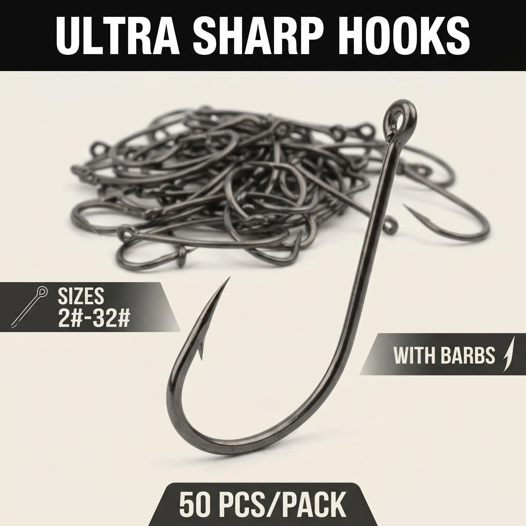 Clearance Sale 50pcs Curved Ba - Fishing Equipment Market review and price