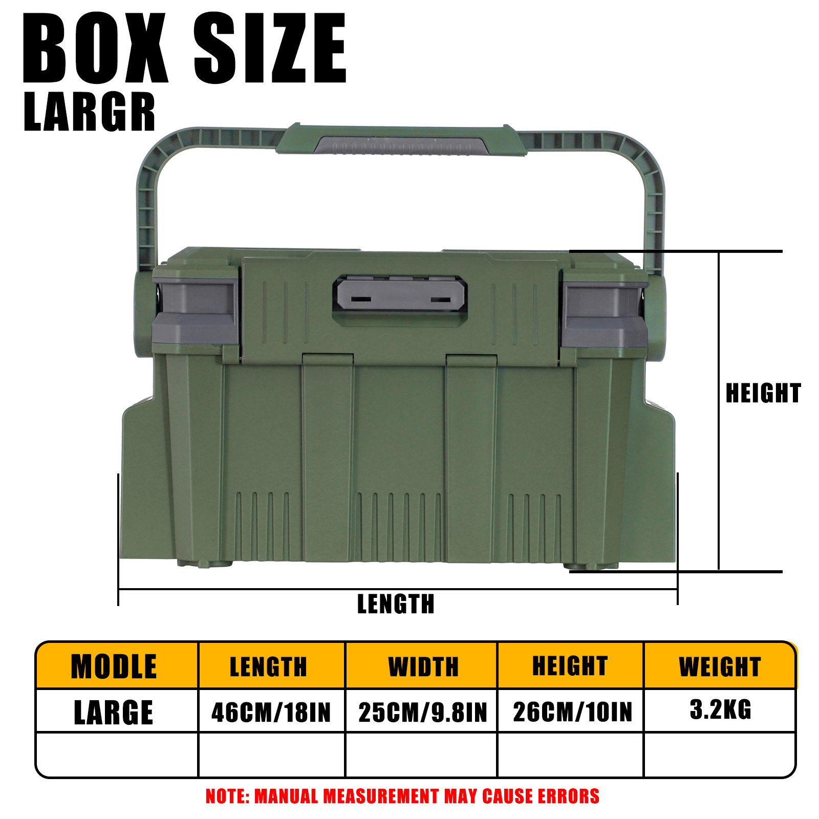 New Large Fishing Box Suit 19. - Quality Fishing Equipment review and price
