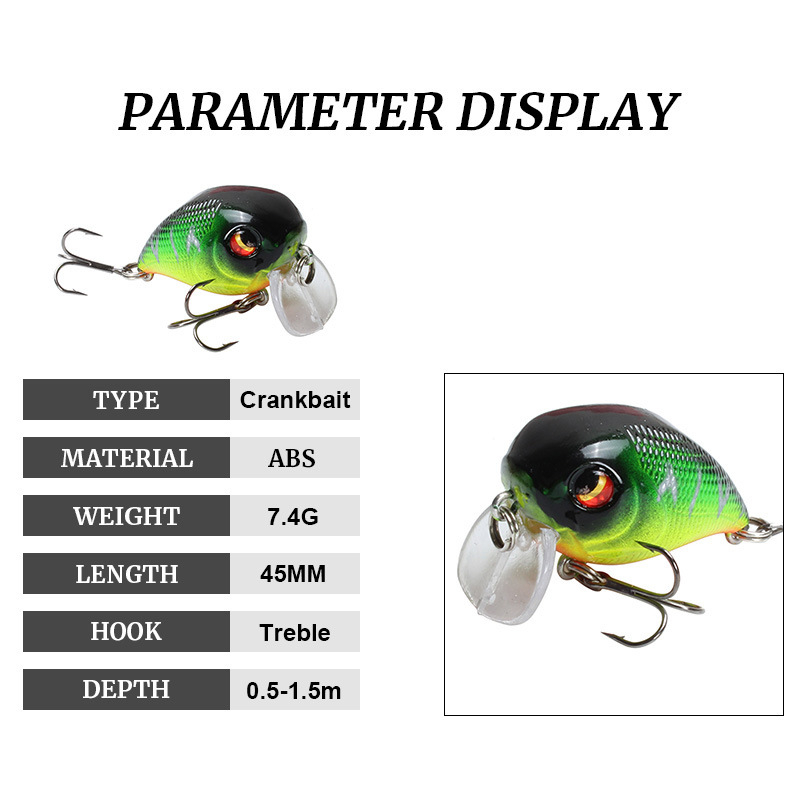 1Pcs Floating Crank Fishing Lu - Quality Fishing Equipment review and price