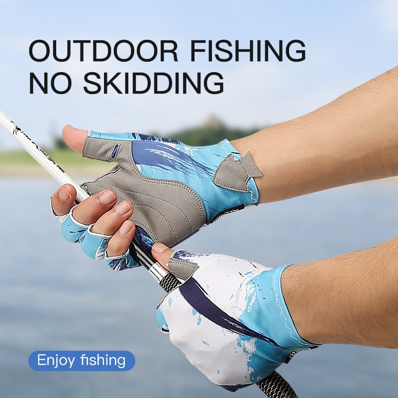 Fishing Gloves Men Women Half- - Fishing Equipment In China review and price