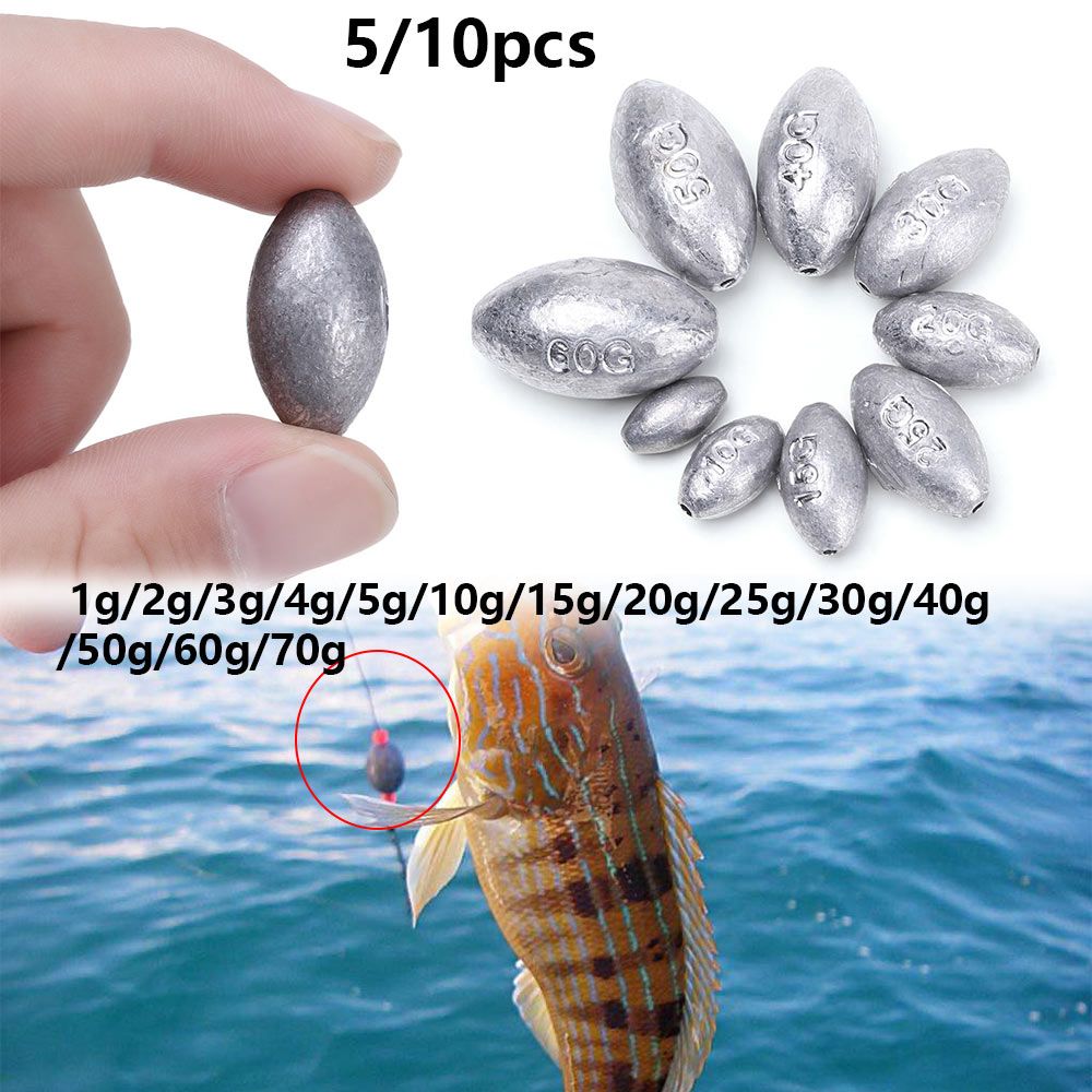 5/10Pcs High Quality Line Sink - Quality Fishing Equipment review and price