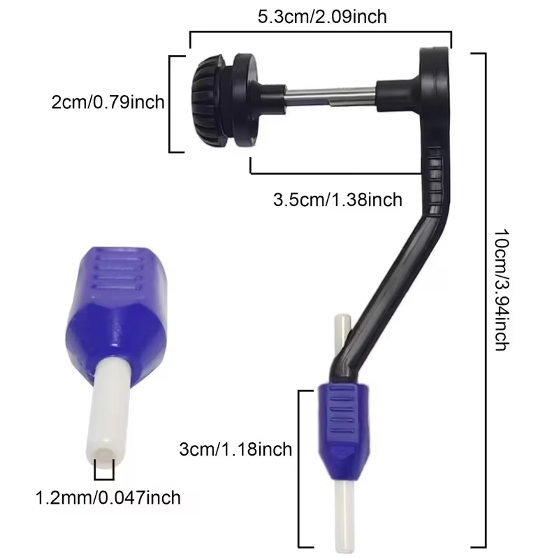 2PCS Fly Tying Bobbin Holder C - Fishing Equipment For Beginners review and price