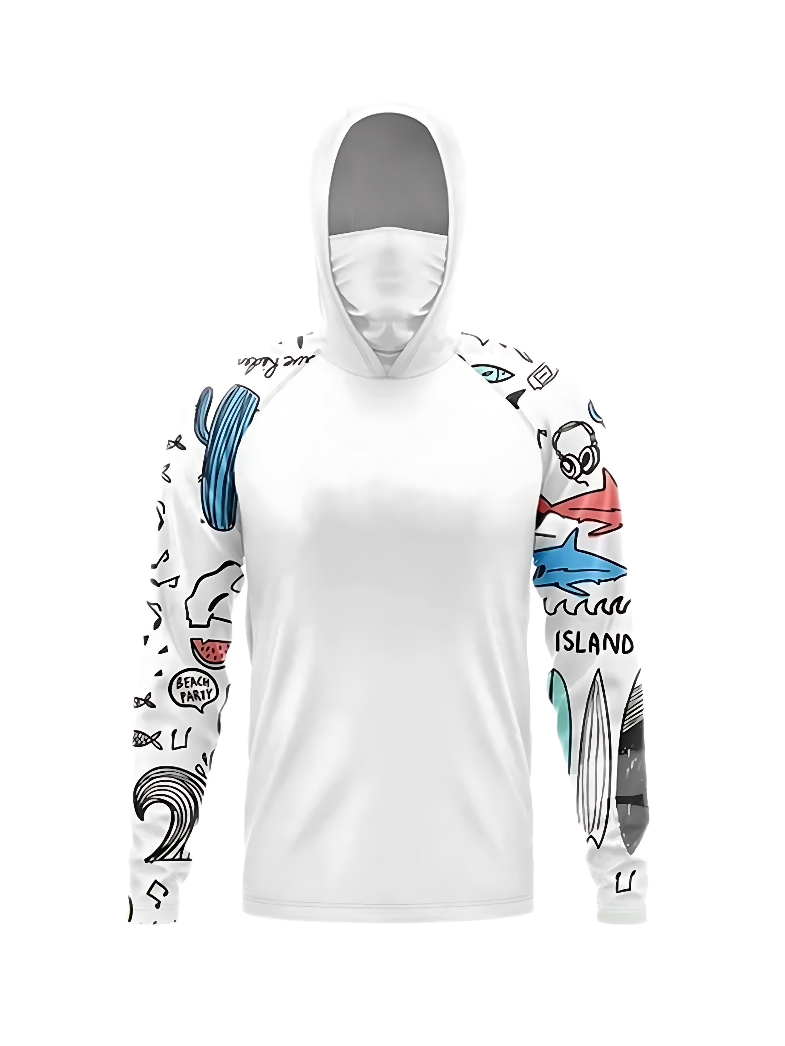 Fishing hooded sweatshirt swim - Fishing Equipment In China review and price